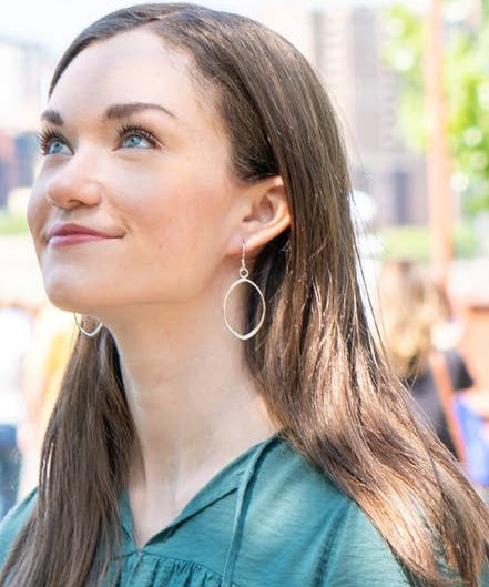Almond Drop Earrings