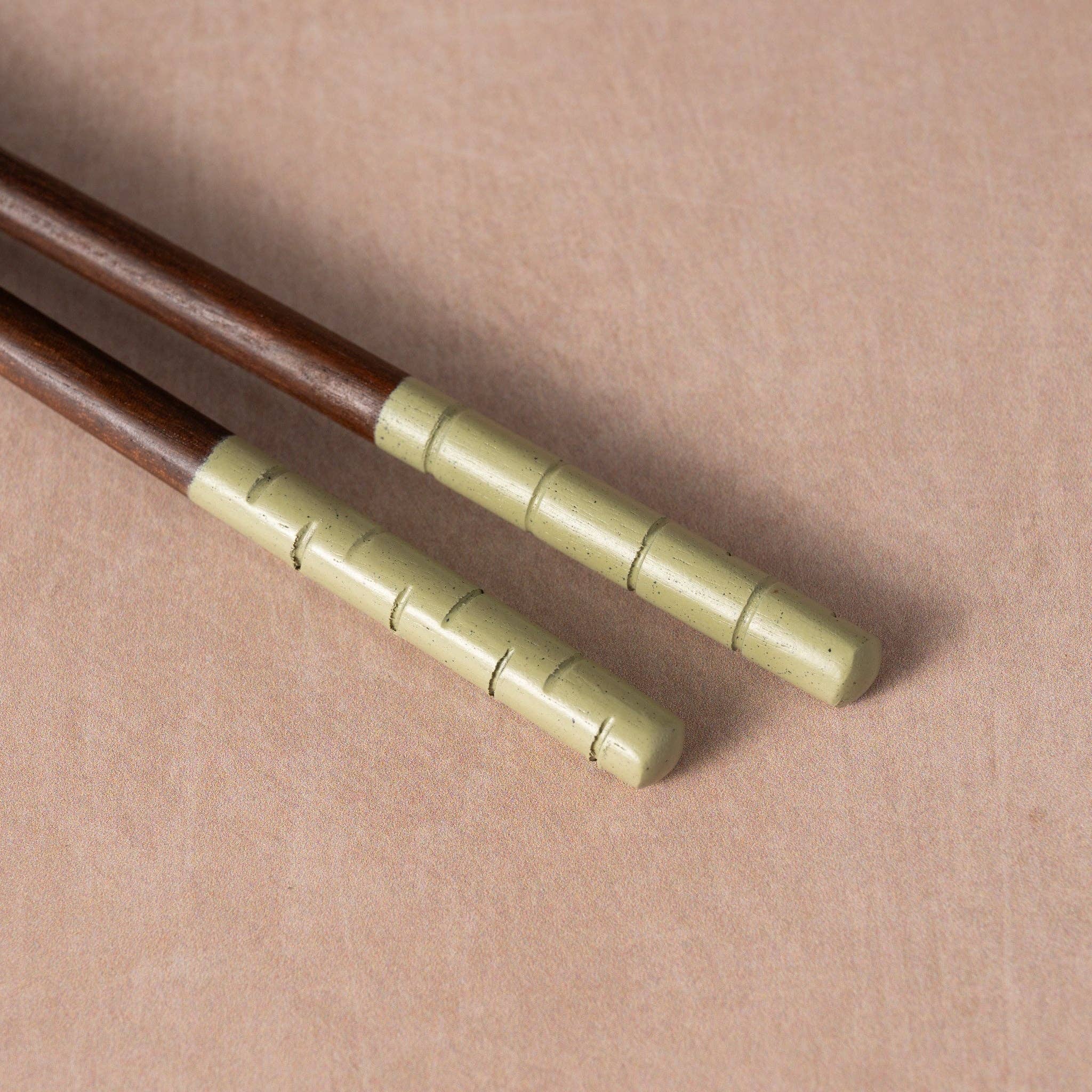 Mekong Chopsticks, Stand + Dipping Bowl Set