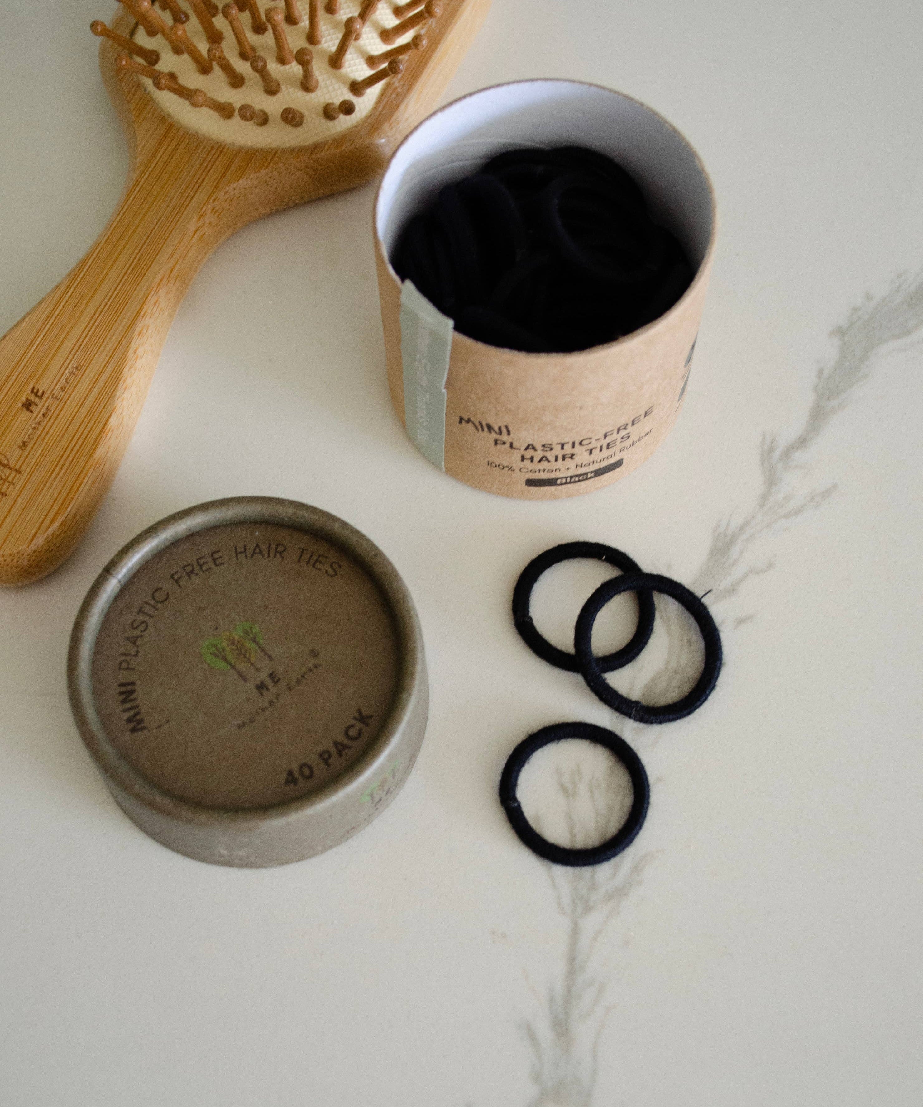 Mini Plastic-Free Hair Ties