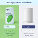 HiBAR Deodorant Fresh Rain + Cucumber