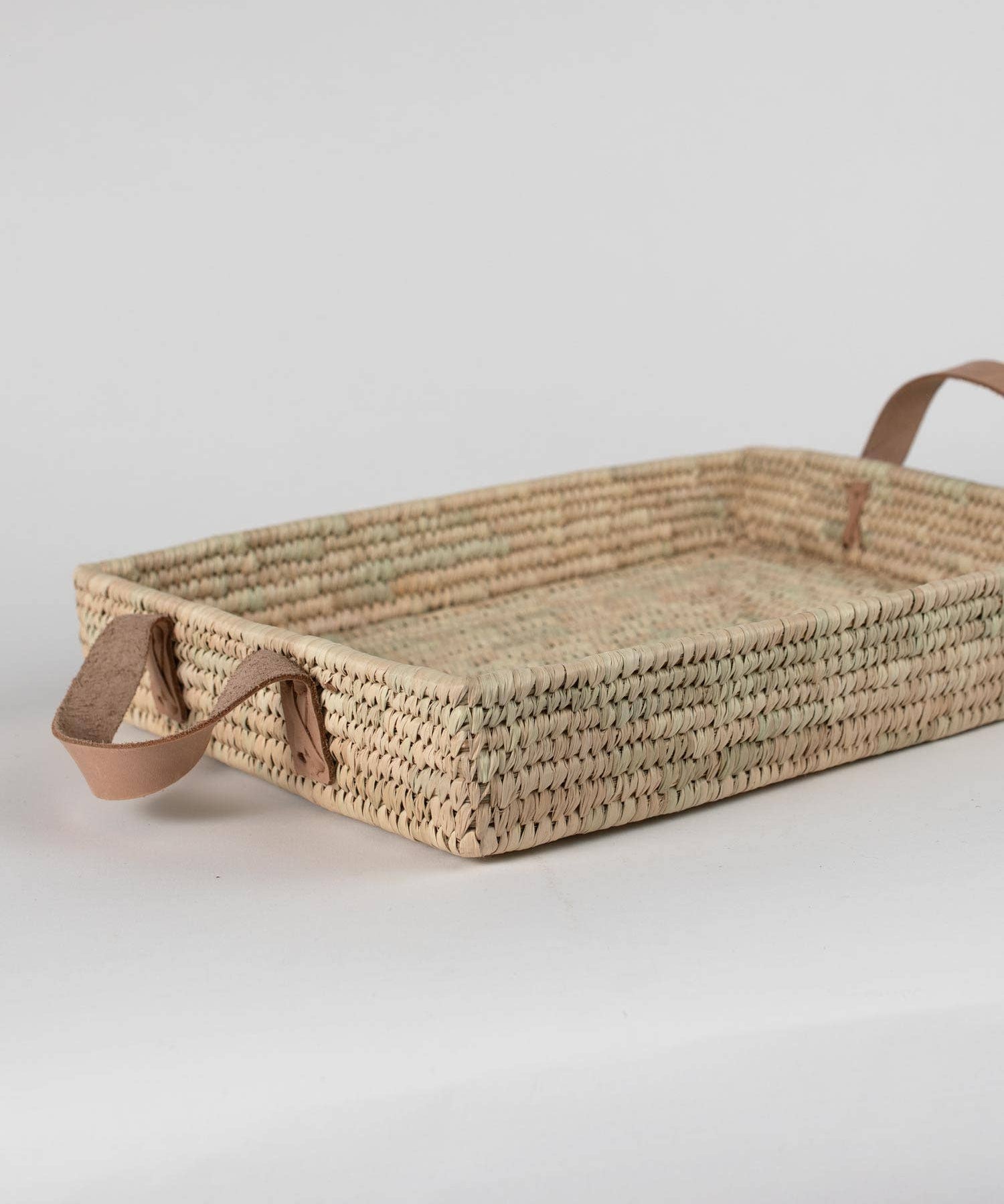 Rectangle Handled Basket