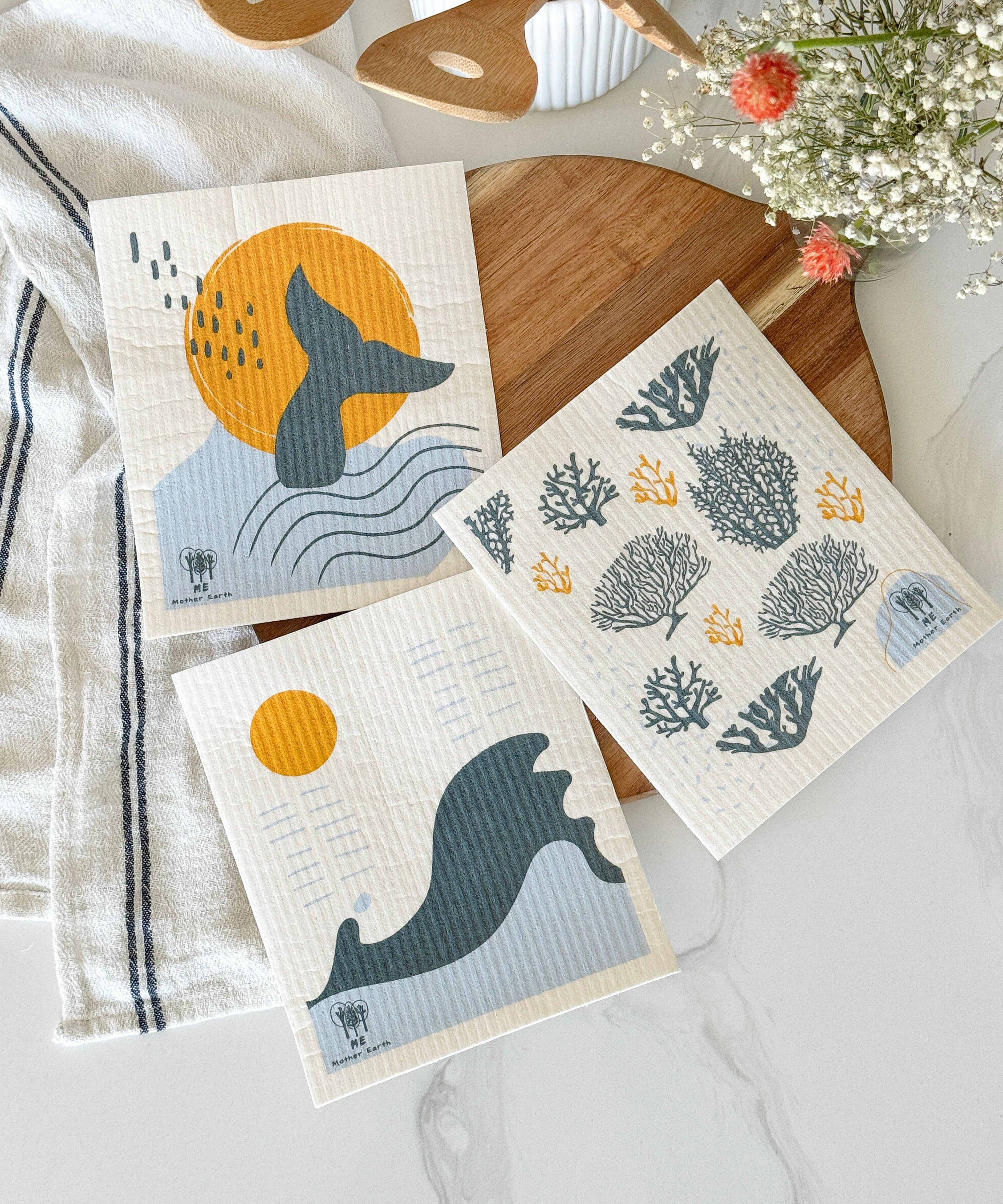 Swedish Dishcloths: 3-pack | Made in Sweden