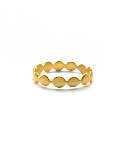 Bubble Ring - Brass