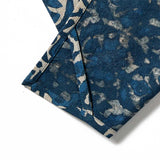 Indigo Dabu Jasmine Hand Towels - Set of 2