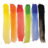 Extra-Large Watercolor Pencils - 6 Eco-Friendly Colors