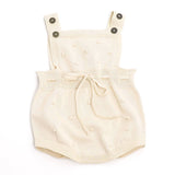 Milan Pastel Bobble Sweater Knit Baby Romper Organic Cotton