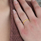 Bubble Ring - Brass