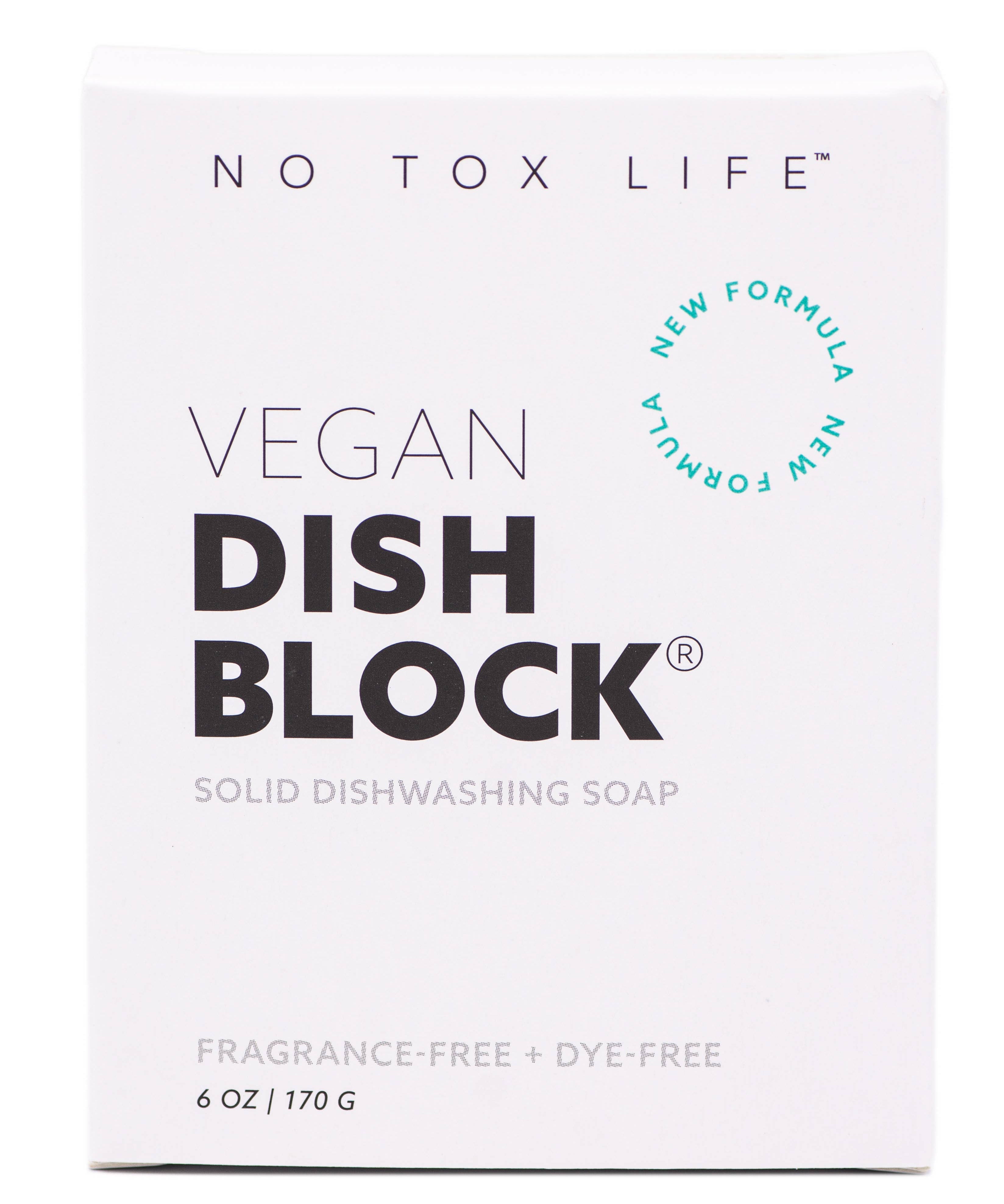 DISH BLOCK® solid dish soap  6 oz | 170 g - No Tox Life