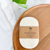 Loofah Dish Sponge: Single Layer 3-Pack | Compostable