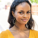 Almond Drop Earrings