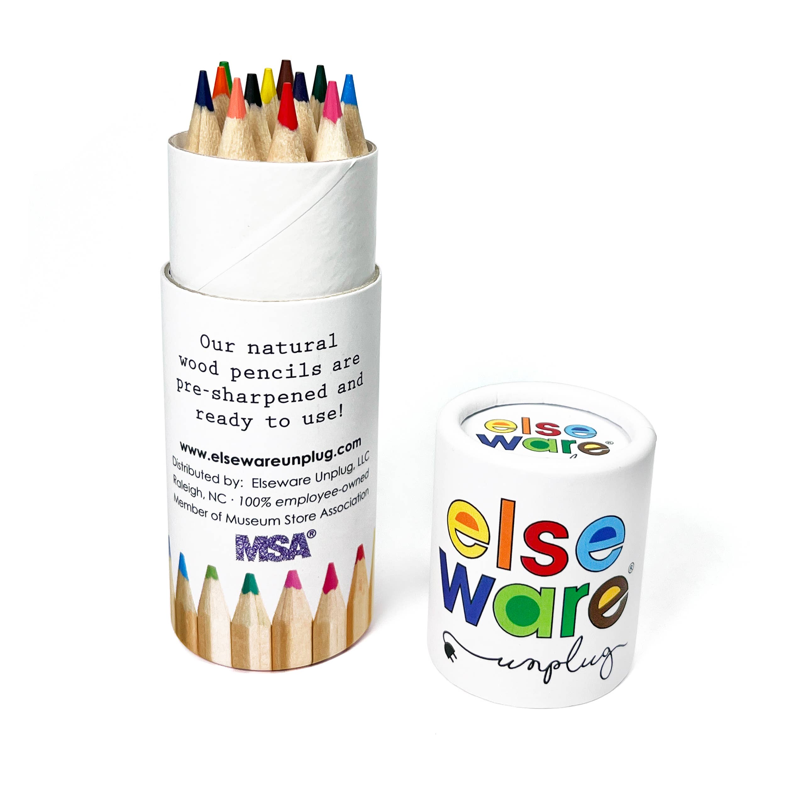 Colored Pencils - Travel Size - 12 Colors