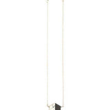Balanced Geometry Necklace - Black