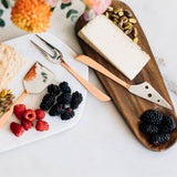 Hammered Handle Cheese Servers