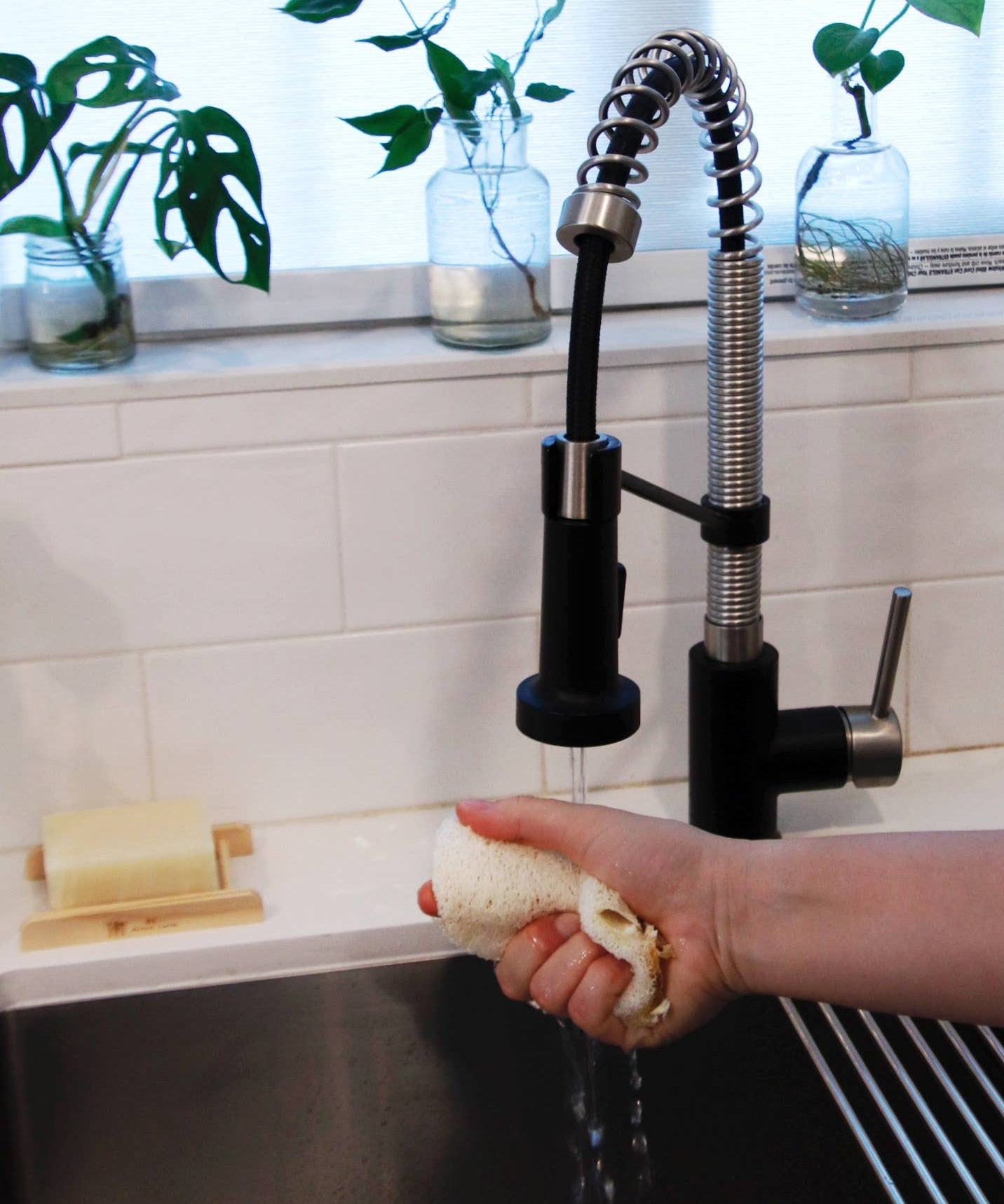 Loofah Dish Sponge: Single Layer 3-Pack | Compostable